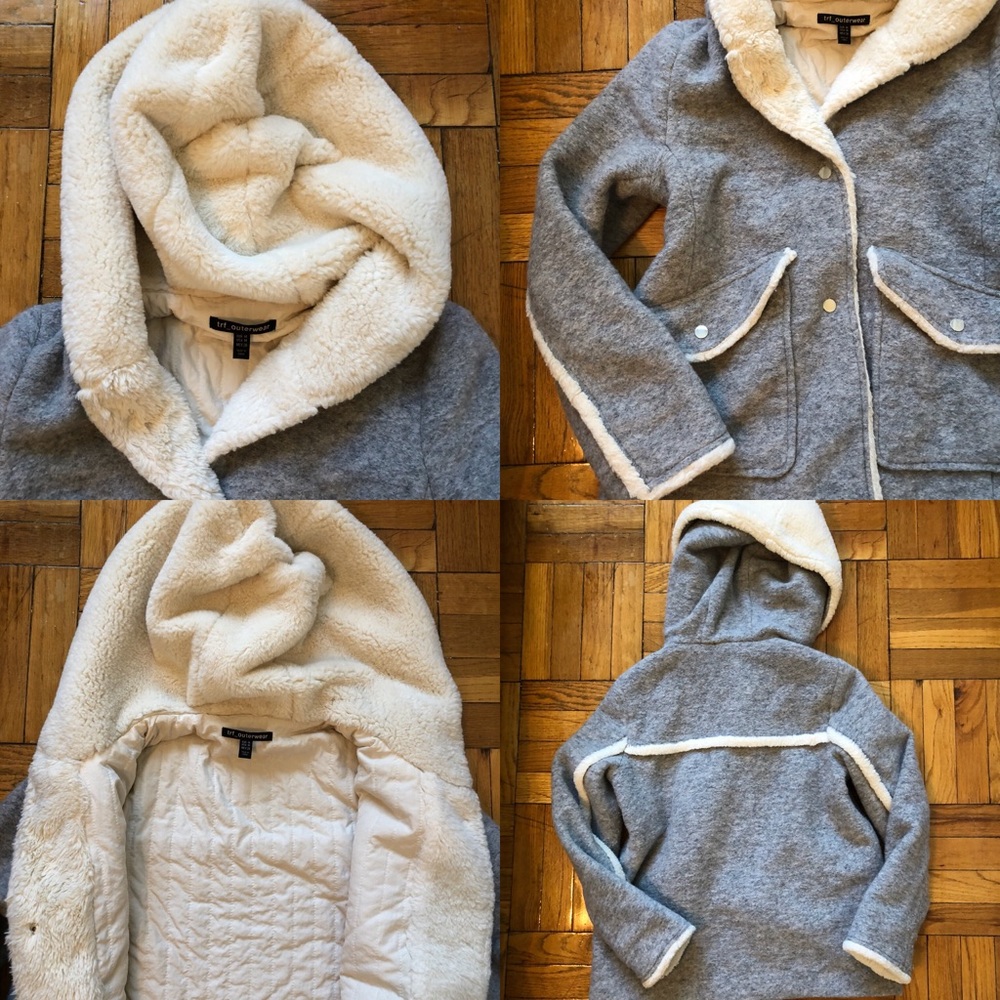 ❗️SOLD❗️Zara fur lined fall winter coat - Picture 8 of 8